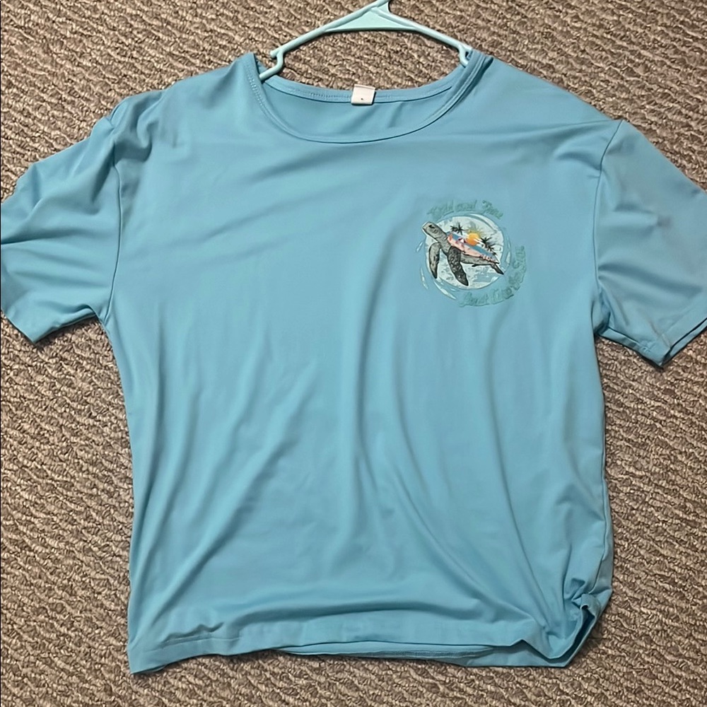 Blue Graphic T-Shirt
